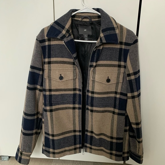 H&M Wool Shacket - Picture 1 of 4